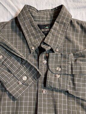 RedHead brand Men's Size M Button-down Flannel Long-sleeve Shirt